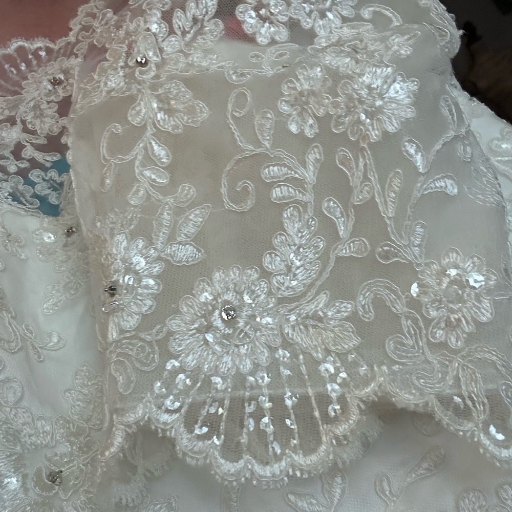 Alfred Angelo Wedding dress size 16 NWT - Picture 15 of 17